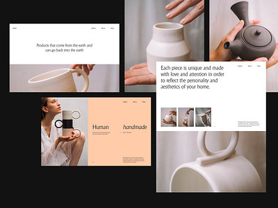 Sallyb. clean design grid layout minimal typography website whitespace