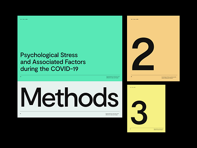 Research Article—COVID 19 clean color design grid layout minimal modern typo typography