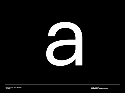 Collection of 25 Sans Typefaces font fonts foundry inspiration typeface typefaces typo typography