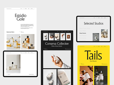 Branding Inspiration Platform clean design grid header layout minimal typography web website whitespace