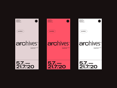 Archives® brand brand identity branding layout logo typography