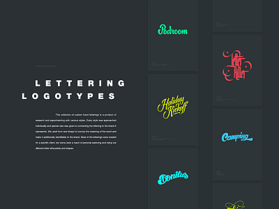 Lettering Logotypes design identity lettering logo poster script type typo typography
