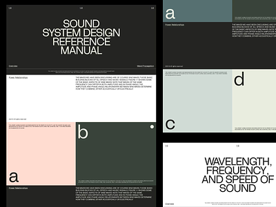 Color exploration II clean color design grid layout minimal sans typography whitespace