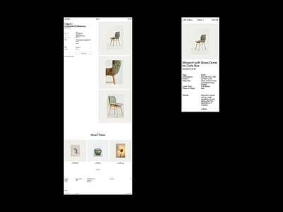 lakgallery.com ecommerce gallery grid layout minimalist responsive swiss web website whitespace