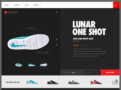 Nike Webshop - Concept By Hrvoje Grubisic - Dribbble