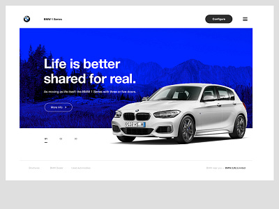 BMW 1 Series — Landing Page