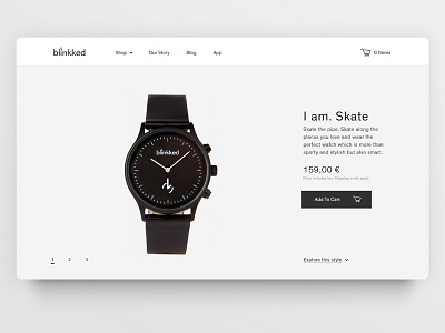 Watch — Product Page