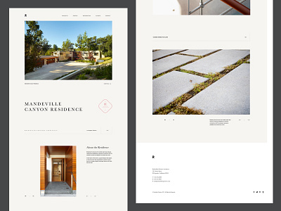 Rockefeller Partners Architects 02 architecture clean footer grid header layout minimal minimalistic navigation serif typography whitespace