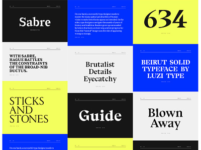 6 Alternatives To Boring Serif Defaults design font fonts inspiration serif typeface typefaces typography