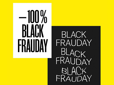 Black Frauday