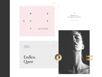 Visual Exploration clean experiment fashion grid layout modern pitch serif typography visual whitespace
