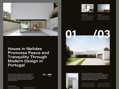 Architecture Magazine Layout