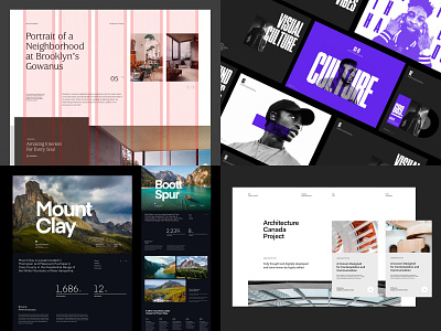 2018 clean design grid header layout minimal simple typography web website whitespace