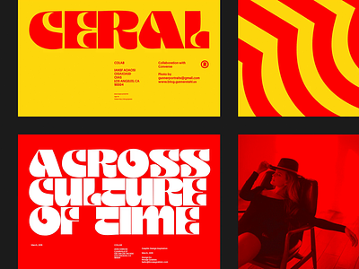 Ceral® branding clean design grid layout logo minimal modern simple typography vector whitespace