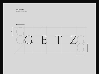 GETZ — Behance Project branding clean design layout logo minimal modern simple typography vector whitespace