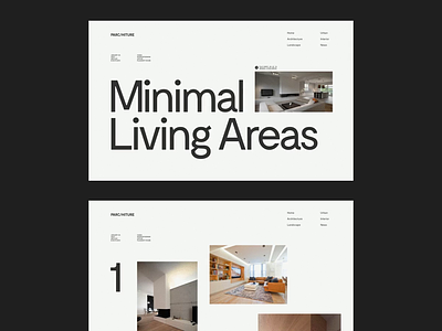 PARC.Architecture architecture clean design grid header layout minimal modern simple typo typography website whitespace