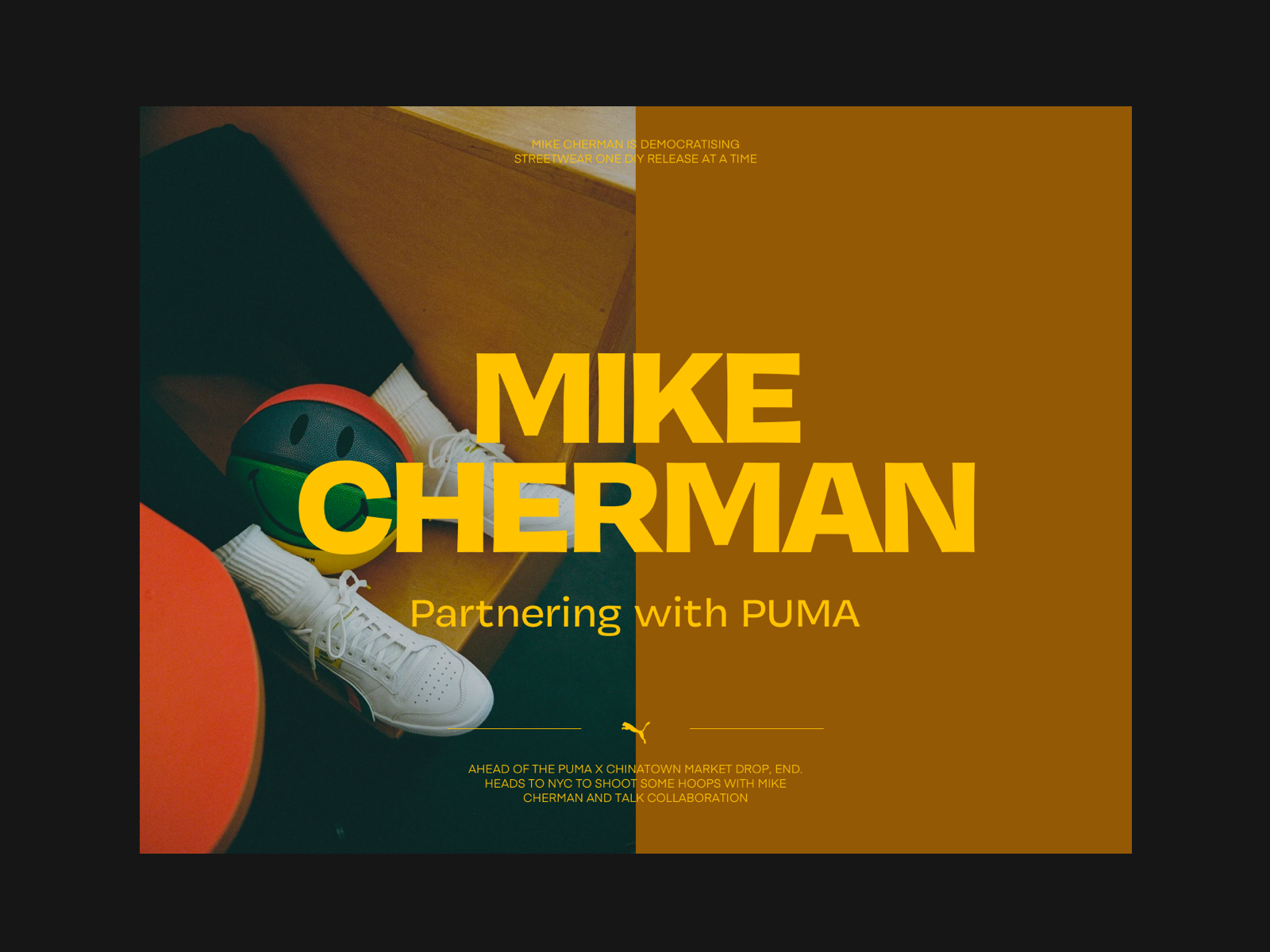 Mike Cherman X Puma by Hrvoje Grubisic 