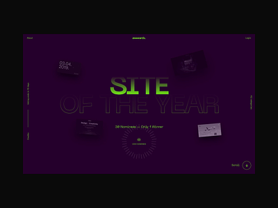 Awwwards Annual Awards 2019 animation awwwards color interactive typography website website design