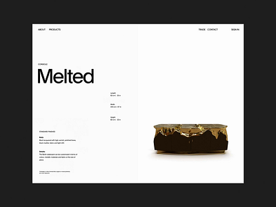 Laborati Ginori clean design grid header layout minimal typography website whitespace