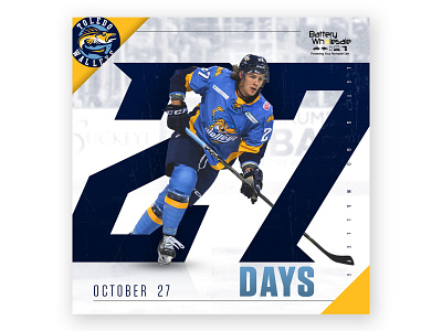 Toledo Walleye Opening Day Countdown