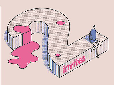 2 Dribbble invites