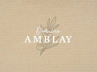 Domaine Amblay agriculture branding design fruits graphic design grow illustration logo sea ​​buckthorn typography vector