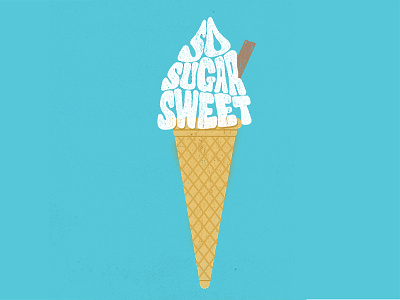 So sugar sweet