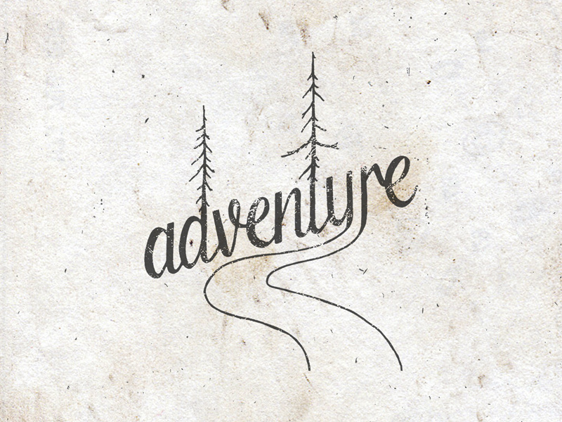 Adventure adventure typography lettering hand lettering handlettering