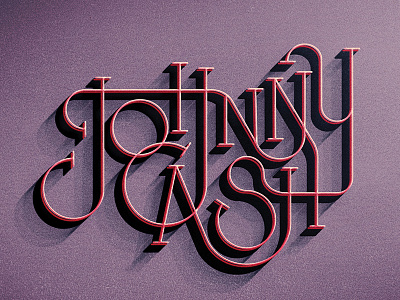 The original man in black hand lettering handlettering johnny cash johnnycash lettering typography