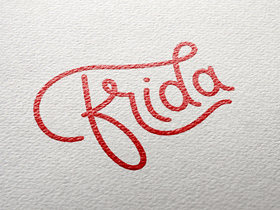 Frida final frida hand lettering handlettering lettering script typography