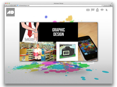 Andrawes Design Website animation design digital jquery ui web website