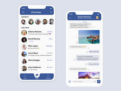 Daily UI Challenge 013 Direct Messaging
