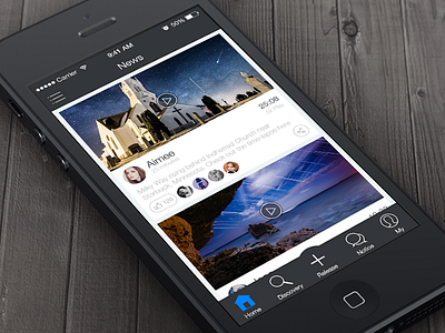 ios7 app design icon ios7 iphone social ui video