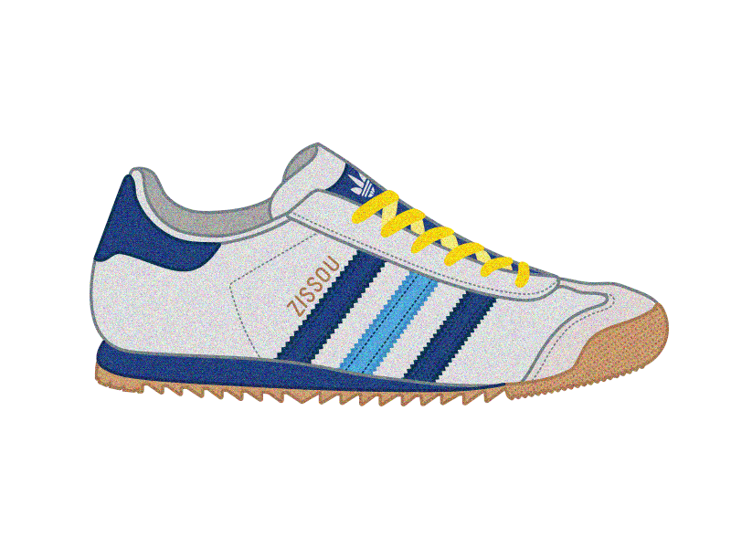 Zissou glitch glitch life aquatic sneaker steve zissou