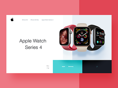 Apple Watch Series 4 widget app apple apple watch apple watch series 4 design ecommerce ios product widget