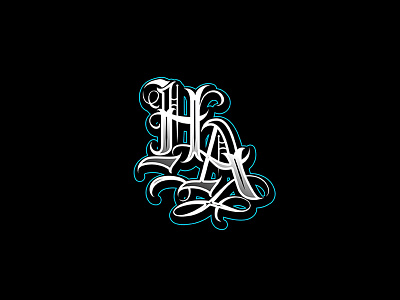 PREMIUM Logo HA branding caligraphy custom logo logo design logo maker logo tattoo artist