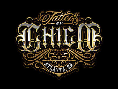Tattoos by Chico branding caligraphy custom lettering custom logo lettering letters logo logo design tattoo artist tattoo design