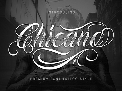 Chicano font | Tattoo style branding calligraphy custom font custom lettering font font script illustration lettering letters script font script lettering