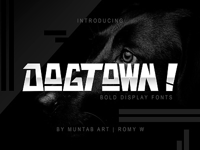 DOGTOWN ! Font | Ungeometric