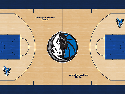 Mavs New Court