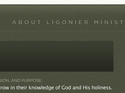 About Ligonier