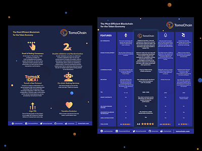 Tomochain Infographic bitcoin blockchain cryptocurrency infographic tomochain