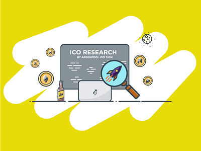 ICO Research beer bitcoin cryptocurrency ethereum ico research search