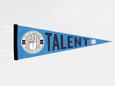 AngelList Talent x Oxford Pennant angellist brand design design illustration logo pennant swag