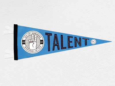 AngelList Talent x Oxford Pennant angellist brand design design illustration logo pennant swag