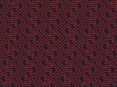 Edward Smutharaks Tessellated Logo Pattern