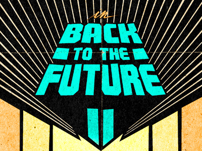 Back To The Future II Title back doc future ii marty mcfly retro futur retro futuristic spielberg steven the to