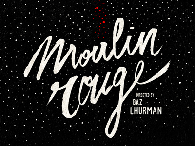 Moulin Rouge Title baz ewan gregor kidman lautrec lhurman mc moulin nicole rouge toulouse