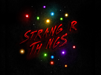 Stranger Things alternative poster