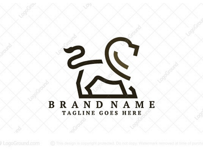 Lion Logo animal animals buy logo le lion leon lion lion logo lions logo logo for sale logos